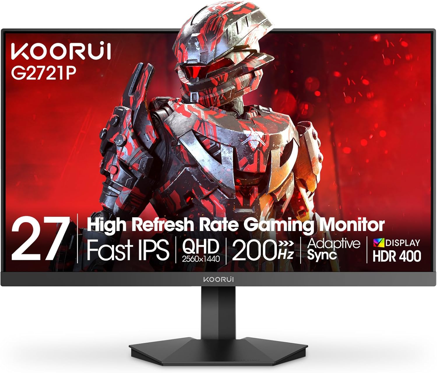 KOORUI 27 inch 200Hz IPS Gaming Monitor